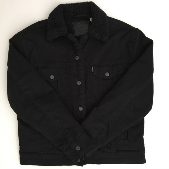 Levis Original Sherpa Trucker Jacket - Picture 2 of 7